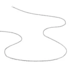 Chaîne Claudine Maille Forçat Argent Blanc -Histoire d'Or FACFBW00JZ view2