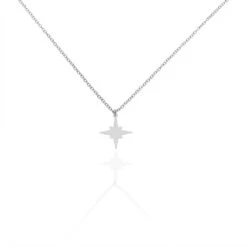 Collier Wiem Argent Blanc