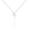 Collier Mayssoun Argent Blanc