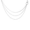 Collier Abassia Argent Blanc
