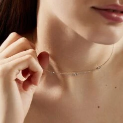 Collier Astria Argent -Histoire d'Or FACFBW018Z model1