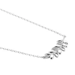 Collier Gaxine Argent Blanc -Histoire d'Or FACFBW019N view1