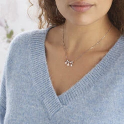 Collier Argent Blanc Olie -Histoire d'Or FACFBW019Q model0