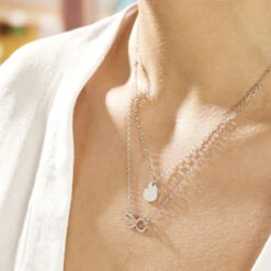 Collier Argent Blanc Laux -Histoire d'Or FACFBW01A6 model1