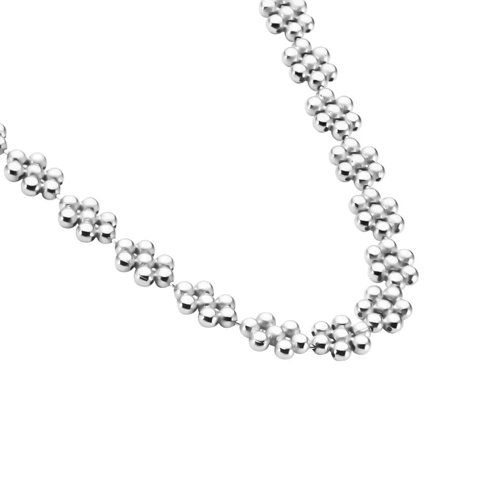 Collier Ashlee Argent Blanc 2 Collier Ashlee Argent Blanc – Image 2