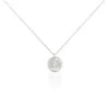 Collier Argent Blanc Sofee Nacre