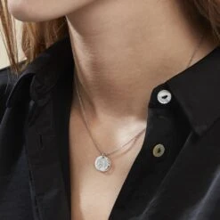 Collier Argent Blanc Sofee Nacre -Histoire d'Or FACFBX2155 model1