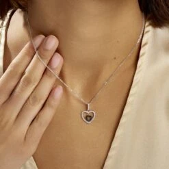 Collier Yelin Argent Blanc Oxyde De Zirconium -Histoire d'Or FACFBZD100 model1