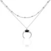 Collier Corneliana Argent Blanc Oxyde De Zirconium