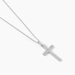 Collier Carola Argent Blanc Oxyde De Zirconium
