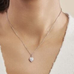 Collier Calvi Argent Blanc Oxyde De Zirconium -Histoire d'Or FACFBZW0N0 model1