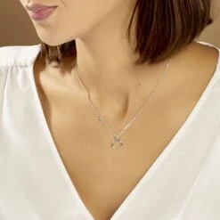 Collier Serenella Argent Blanc Oxyde De Zirconium -Histoire d'Or FACFBZW18L model0