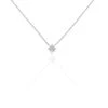 Collier Speranza Argent Blanc Oxyde De Zirconium