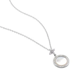 Collier Hacena Argent Blanc Oxyde De Zirconium -Histoire d'Or FACFBZW1BU view1