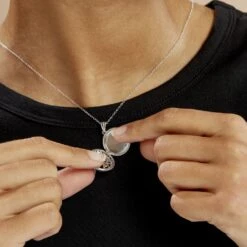 Collier Sautoir Fantine Argent Blanc Oxyde De Zirconium -Histoire d'Or FACFBZW1KL model1