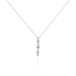 Collier Cristof Argent Oxyde