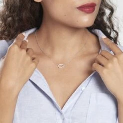 Collier Gisberte Argent Oxyde -Histoire d'Or FACFBZW1QT model0