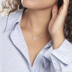 Collier Gisberte Argent Oxyde -Histoire d'Or FACFBZW1QT model1