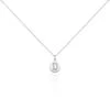 Collier Argent Eugenien Oxydes De Zirconium