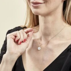 Collier Argent Eugenien Oxydes De Zirconium -Histoire d'Or FACFBZW1RT model1