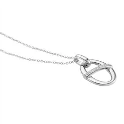 Collier Argent Sabri Oxydes De Zirconium -Histoire d'Or FACFBZW1S8 view1