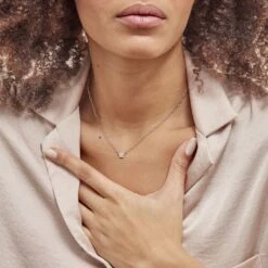 Collier Argent Magilos Oxydes De Zirconium -Histoire d'Or FACFBZW1VL model0