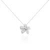 Collier Argent Blanc Catherine Oxydes De Zirconium