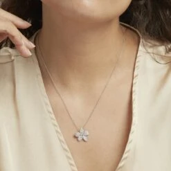 Collier Argent Blanc Catherine Oxydes De Zirconium -Histoire d'Or FACFBZW1XW model0