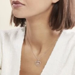 Collier Argent Blanc Armo Oxydes De Zirconium -Histoire d'Or FACFBZW1YT model0