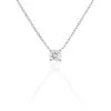 Collier Kariane Argent Blanc Oxyde De Zirconium