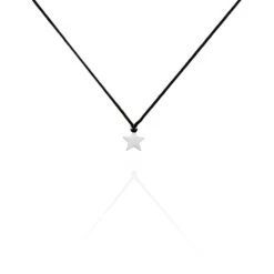 Collier Chris Argent Blanc Oxyde De Zirconium