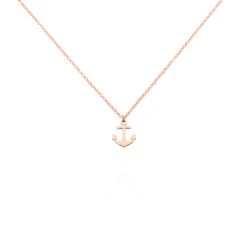 Collier Sacha Argent Rose