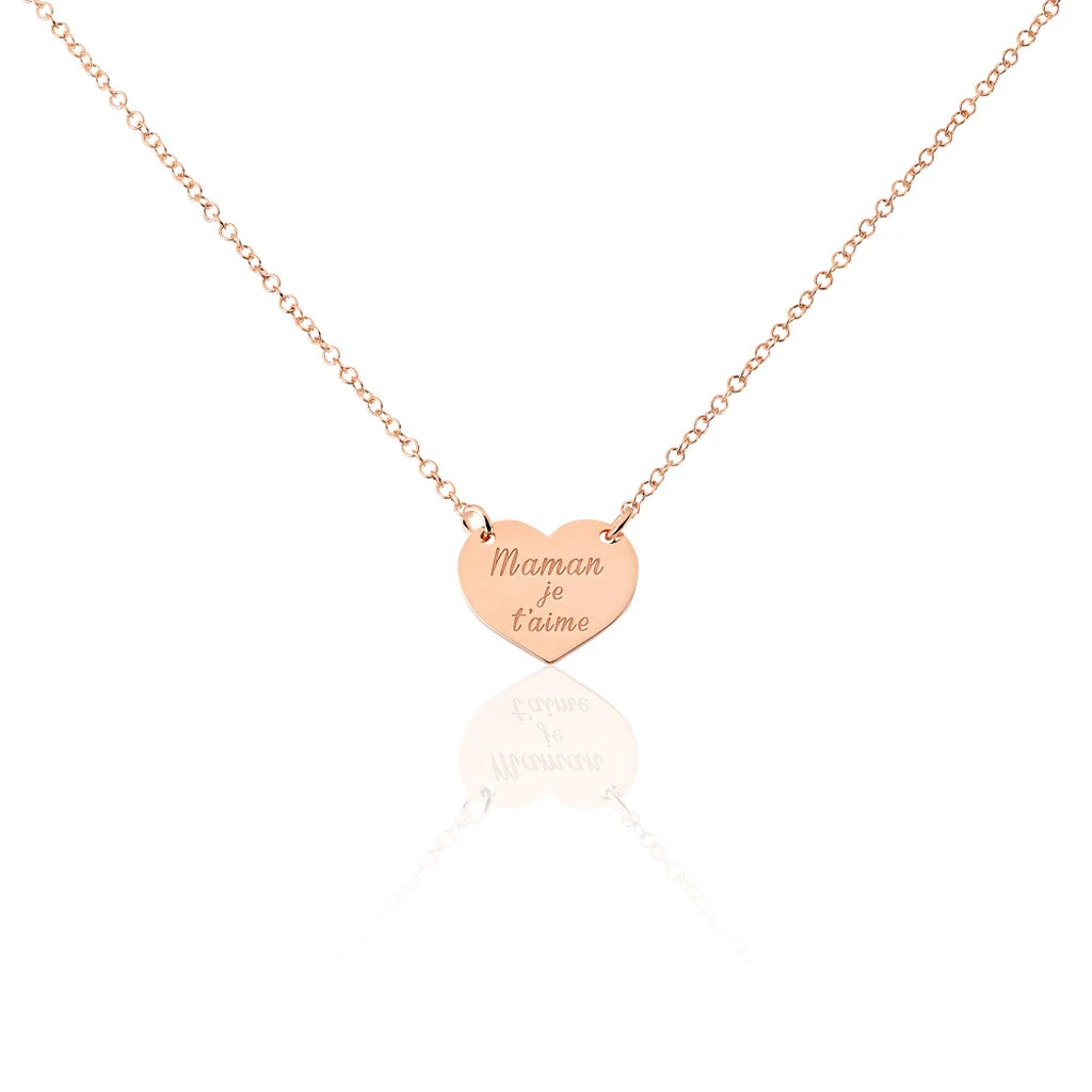 Collier Betie Argent Rose 1 Collier Betie Argent Rose