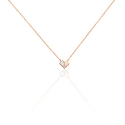 Collier Rossana Argent Rose Turquoise Blanche