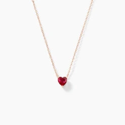 Collier Kelvyn Argent Rose Oxyde