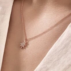 Collier Sarida Argent Rose Oxyde De Zirconium -Histoire d'Or FACFRZW698 model1