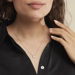 Collier Anne-lise Argent Rose Oxyde De Zirconium -Histoire d'Or FACFRZW728 model0