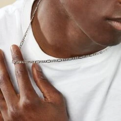 Collier Vivian Argent Blanc -Histoire d'Or FACHBW0392 model1