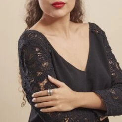 Bague Edwyna Argent Blanc -Histoire d'Or FADFBW0321 model0