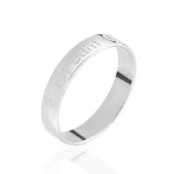 Bague Dreaming Argent Blanc