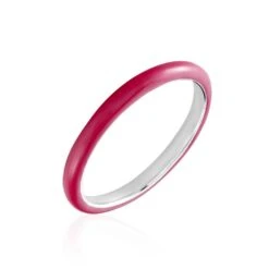 Bague Argent Blanc Samba