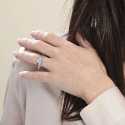 Bague Argent Blanc Psara -Histoire d'Or FADFBW0949 model0