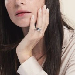 Bague Argent Blanc Psara -Histoire d'Or FADFBW0949 model1