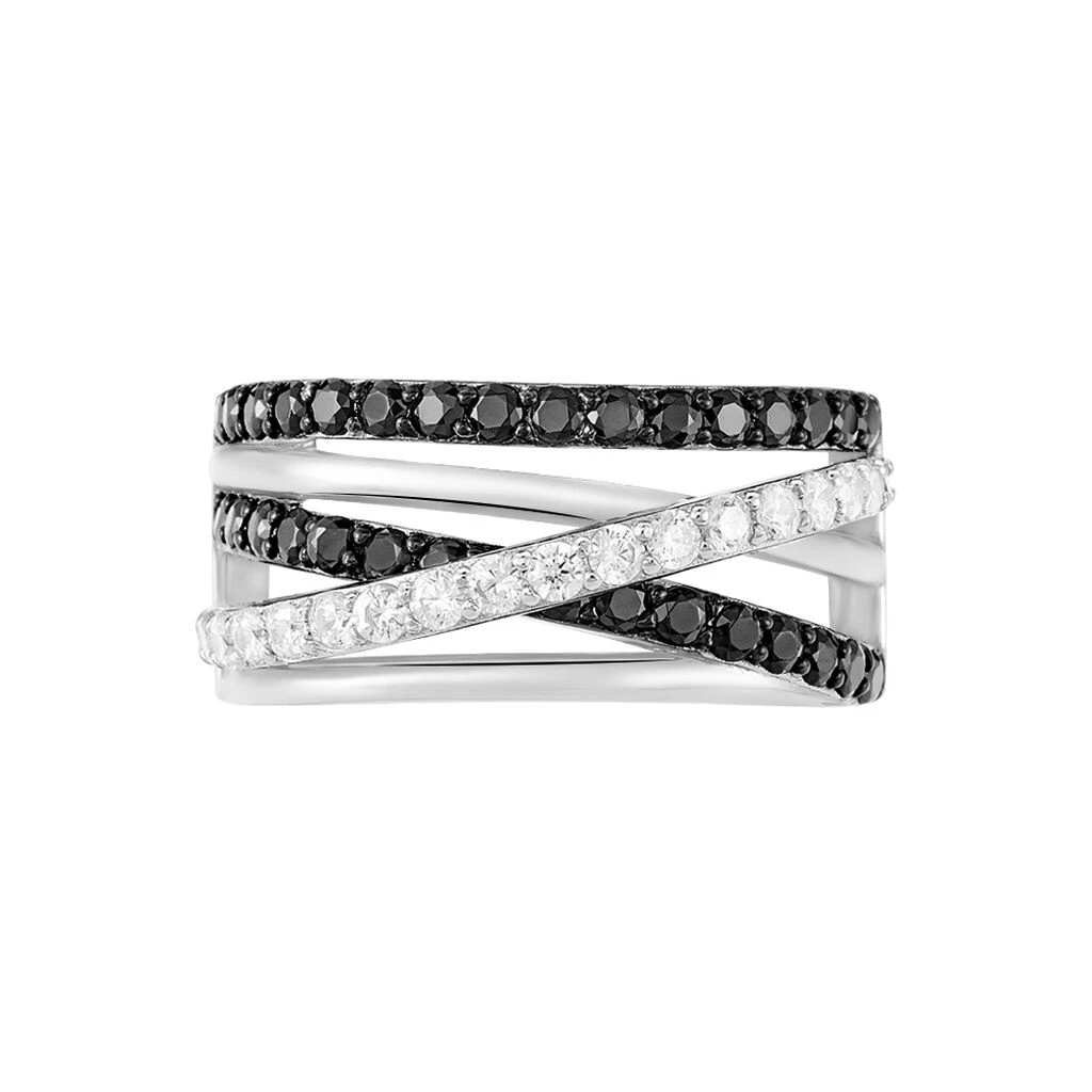 Bague Elfide Argent Blanc Oxyde De Zirconium 2 Bague Elfide Argent Blanc Oxyde De Zirconium – Image 2