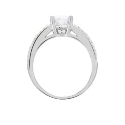 Bague Marilyn Argent Blanc Oxyde De Zirconium -Histoire d'Or FADFBZW0IG view2