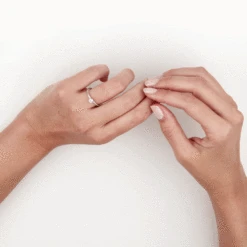 Bague Solitaire Mathylda Argent Blanc Oxyde De Zirconium -Histoire d'Or FADFBZW13U view4