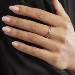 Bague Bertheline Argent Rose Oxyde De Zirconium -Histoire d'Or FADFRZD062 model1