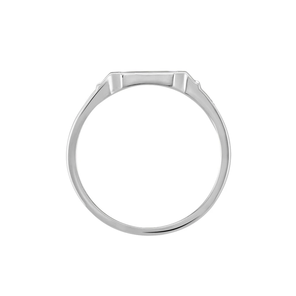 Chevalière Argent Blanc Djulian Email 3 Chevalière Argent Blanc Djulian Email – Image 3