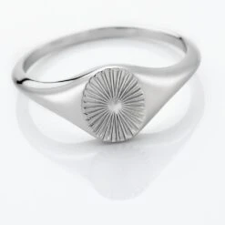 Chevalière Liao Argent Blanc -Histoire d'Or FAHFBW0144 view3