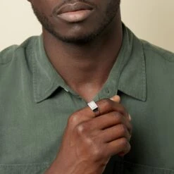 Chevalière Owena Argent Blanc Oxyde De Zirconium -Histoire d'Or FAHFBZW120 model2